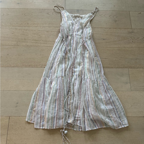 Apiece Apart™ Striped Daphne Midi Dress - Picture 6 of 11